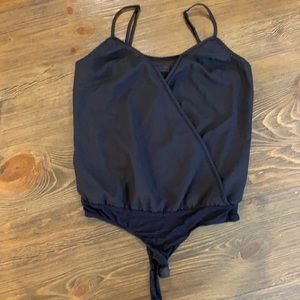 Bebe Black Bodysuit XS